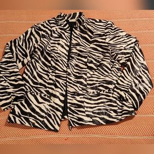 Kim Rogers Long Sleeve Animal print jacket